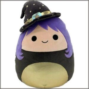NWT Squishmallow Halloween Jumbo 16” Voodie The Witch w/Gold Belly